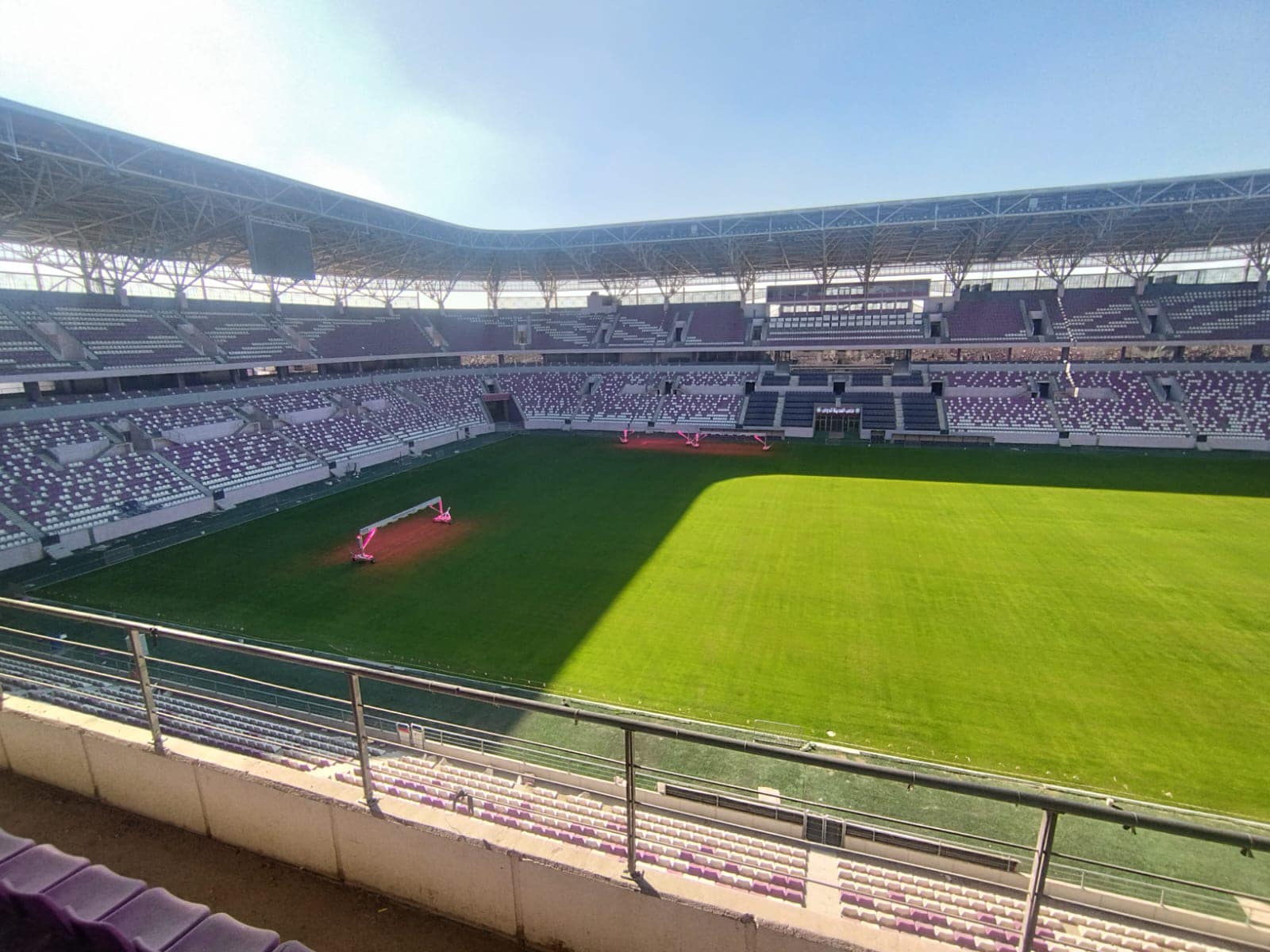 Equipping Al-Madina International Stadium With Artificial Lighting Units For Grass Part 2